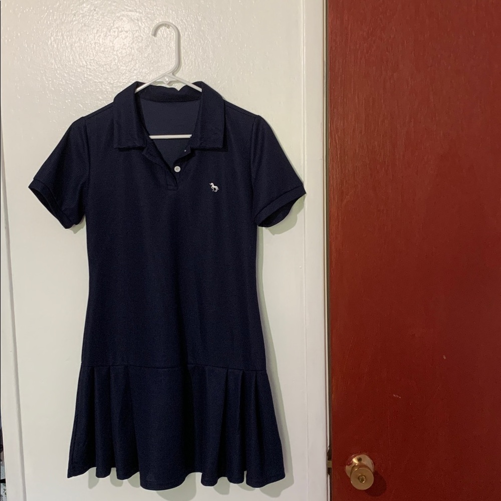 Navy Polo Dress